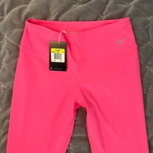 Womens pink Nike golf leggings